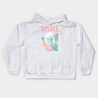 Divine \/\/\/\ Faded Style Fan Art Kids Hoodie